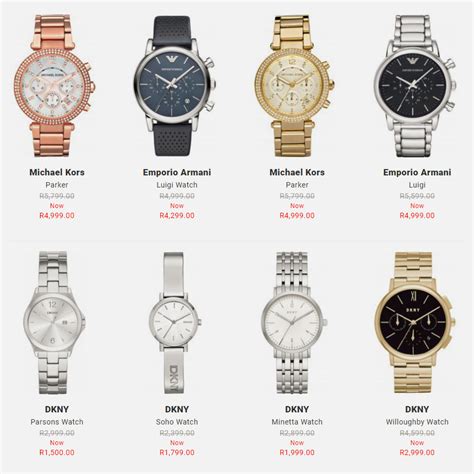 watches at edgars